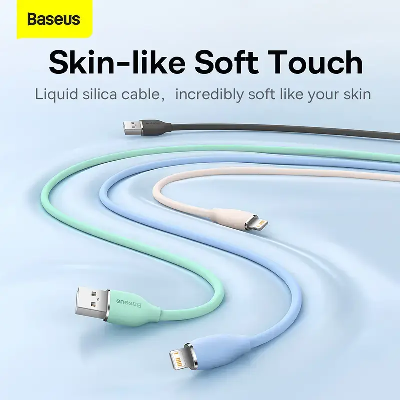 Baseus Jelly Lightning to USB-A cable 1.2 m Photo 12