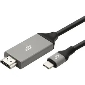 USB-C to HDMI cable TB Print AKTBXVH1P20C20B 2 m, silver, video output