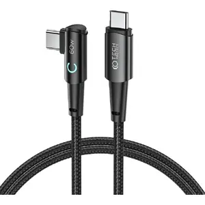 USB-C to USB-C Cable Tech-Protect THP2124, 1 m, Black