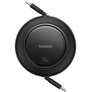 USB-C retractable cable Baseus Free2Pull Mini 100W 1.5m — black