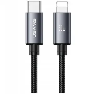USB-C to Lightning Cable usams U91 30W 1m - fast charging and data transfer