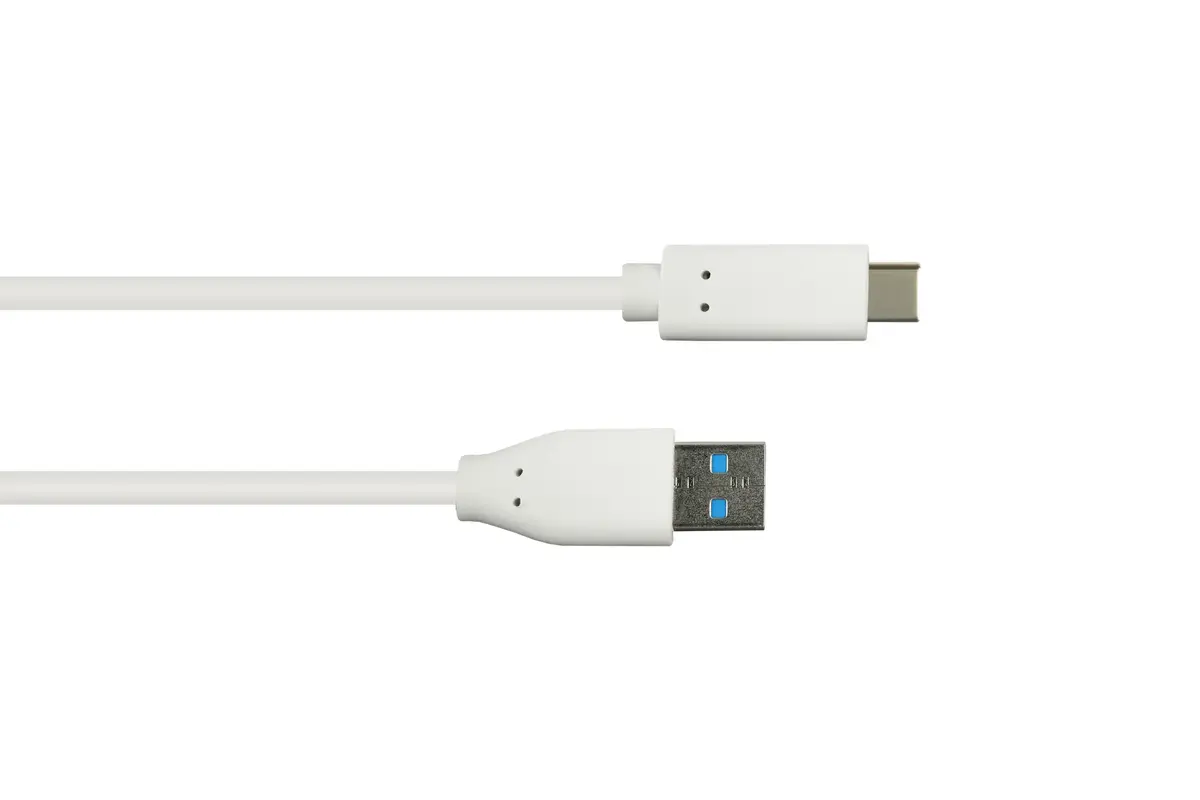 Alcasa 2831-AC010W USB A–C kabelis 1 m Photo 2