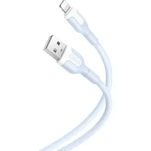 USB-A to Lightning cable XO 1 m Blue (GSM117359)