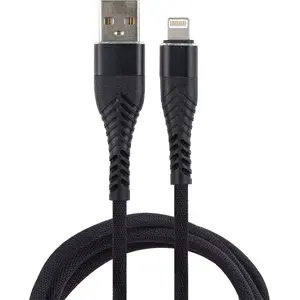 USB-A to Lightning Cable LIBOX BX8677 1 m, Black
