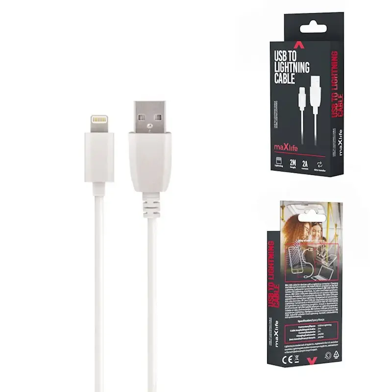 Кабель USB-C — Lightning TelForceOne OEM0100964 Photo 3