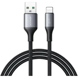 USB-A to Lightning Cable Joyroom 1 m — USB data cable, black
