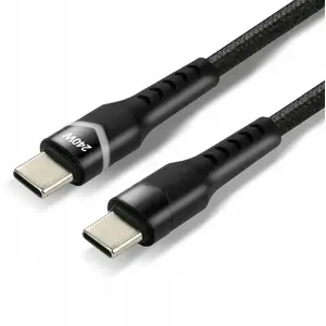 USB-C uz USB-C kabelis Usams CBB-1PDRS 1 m, melns