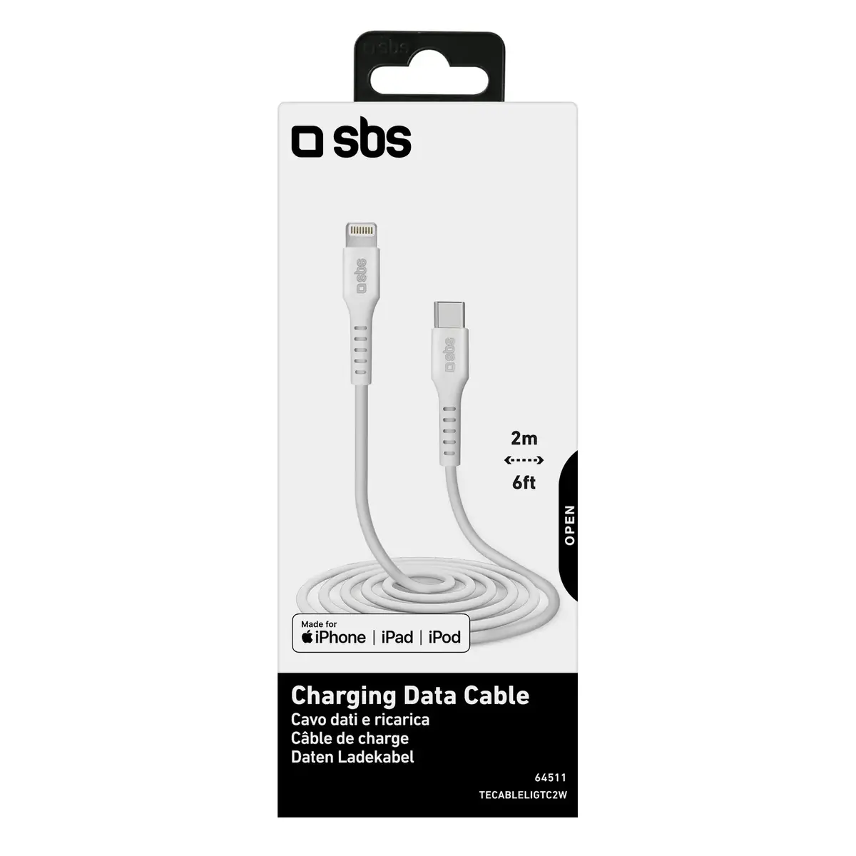 Кабель Lightning — USB‑C SBS Mobile TECABLELIGTC2W Photo 4