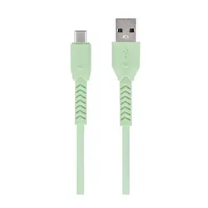 USB A to USB C cable Techonic MaXlife OEM0100852, 1 m, green
