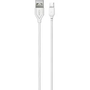 USB-A to microUSB Data Cable Techonic 2 m, White