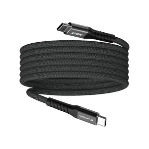 Magnetiskais USB-C — USB-C kabelis Neutralle 100W 1.2 m USB 2.0 melns