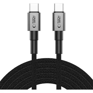 USB-C to USB-C cable Tech-Protect 3 m, gray, USB 3.1 Gen 1 data/charging