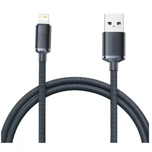 Mobile phone cable Baseus CAJY000001 — USB A to Lightning, 1.2 m, Black