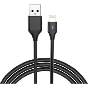 USB-A to Lightning cable LIBOX LB0067L 1 m — black
