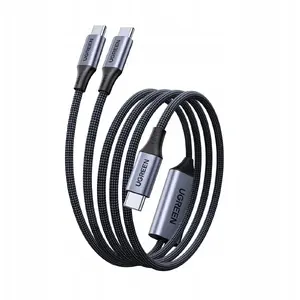 USB-C to USB-C cable UGREEN 2 m — USB-C data and charging cable, black-gray