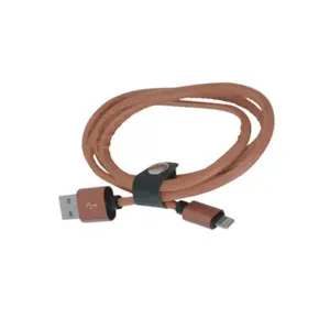 USB A to Lightning cable PLATINET PUCLIP1BR — 1 m, 2.4 A, brown