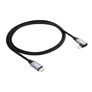 Lightning to USB-C cable Akyga AK-USB-56 — 1 m, 30 W, USB 2.0, black