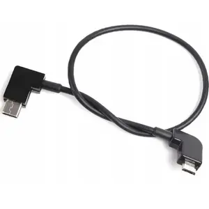 USB-C to microUSB cable Sunnylife SB5056 0.3 m — black