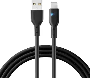 Кабель USB-A — Lightning Joyroom JYR728 2 м черный - USB дата-кабель