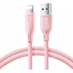 USB-A to Lightning Cable Joyroom JYR792, 1 m, Pink