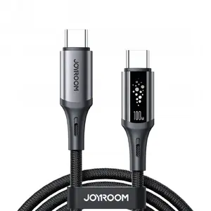 USB-C to USB-C cable Joyroom S-A60 StarTalk 100W, 1.2 m, black