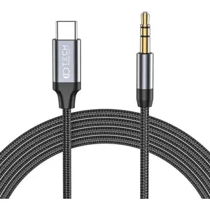 USB-C to 3.5 mm audio cable Tech-Protect THP1582, 1 m, black