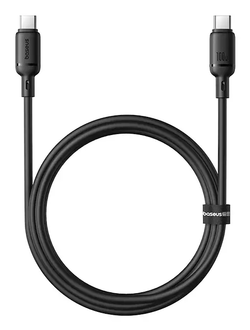Baseus Silky USB-C uz USB-C kabelis 1 m Photo 2