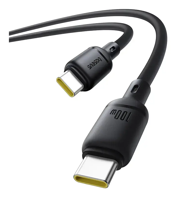Baseus Silky USB-C uz USB-C kabelis 1 m Photo 4