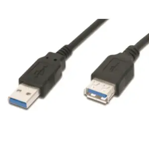 USB A to USB A cable DIGITUS M-Cab 7001167 / AK112330 — USB 3.2 Gen 1 (3.1 Gen 1), 1.8 m, Black