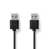 Кабель Nedis USB A–A CCGT60000BK30 3 м Photo 2