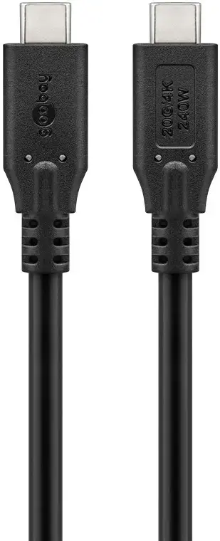 GOOBAY USB-C to USB-C USB4 Gen 2x2 2 m Photo 2