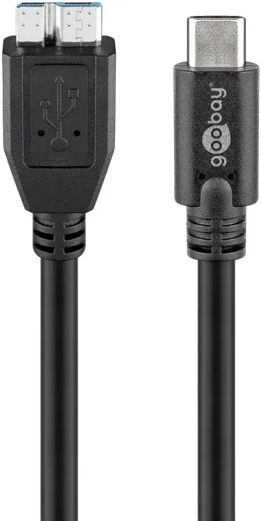 GOOBAY Micro‑USB B на USB‑C 1 м USB 3.2 Gen 1 кабель Photo 3