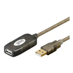 USB kabelis GOOBAY USB 2.0 A–A, 5 m, vīrietis–sieviete, 480 Mbps