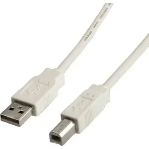 USB-A uz USB-B kabelis RBLINE S3102 — 1,8 m, pelēks