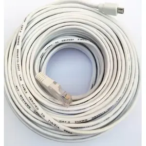 USB kabelis Zmodo microUSB — RJ-45 25 m balts (UMNP10073)