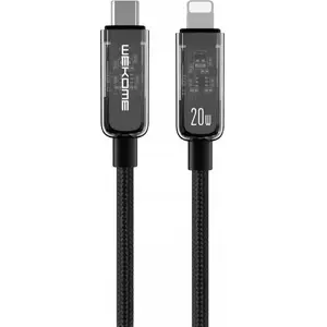 USB-C to Lightning Cable WEKOME WK-WDC-181, 1.2 m, Black