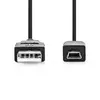 Nedis CCGL60300BK10 USB A–Mini-USB B kabelis Photo 2