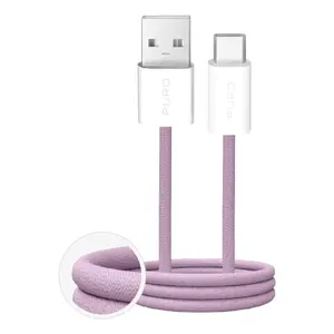 USB A to USB C cable PURO PUCAC10WFABK415MTPNK — USB 2.0, 1.5 m, Pink