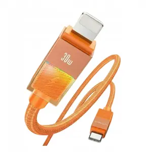 USB-C to Lightning Cable usams U93 30W 1.2 m orange
