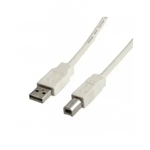 USB-A to USB-B Cable Secomp S3101-400 0.8 m Beige