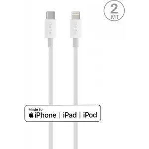 USB-C to Lightning Cable PURO PUR445WHT, 2 m, white