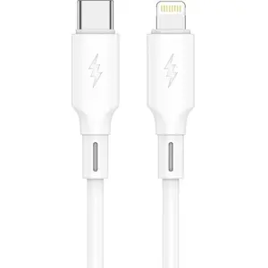 USB-C to Lightning Cable Jellico 1 m — White, data and charging cable