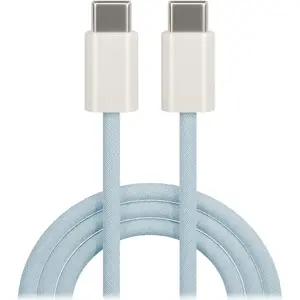 Кабель USB-C — USB-C TelForceOne MaXlife MXUC-06, USB 3.2 Gen 2, 1 м, синий