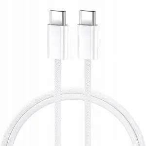 USB-C to USB-C cable BWOO BO-X284 1 m 60W for iPhone 15, white