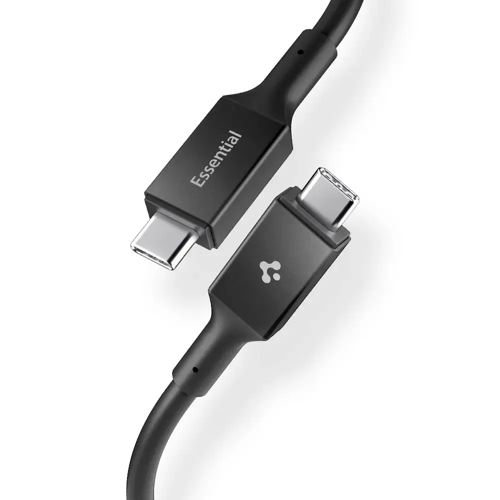 Spigen Essential USB‑C uz USB‑C kabelis 100W 2 m Photo 2