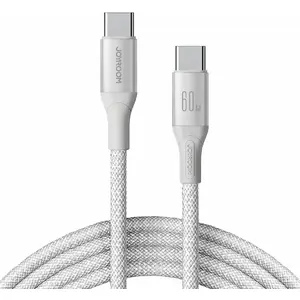 USB-C to USB-C Cable Joyroom S-A28 Flash Series 60W 1m white