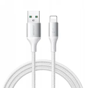 USB-A to Lightning cable Joyroom 2 m, white — data and charging cable