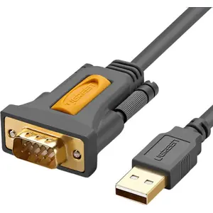 USB-A to RS-232 Cable UGREEN 20210B, 1 m, Black