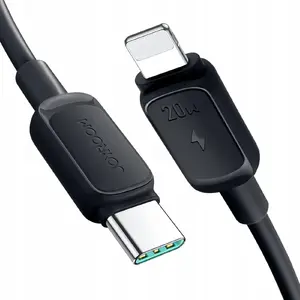 USB-C to Lightning Cable Joyroom 1.2 m Black — USB data/charging cable