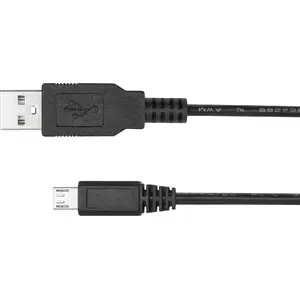 Кабель USB-A — microUSB kruger & matz KM0359 1 м Черный